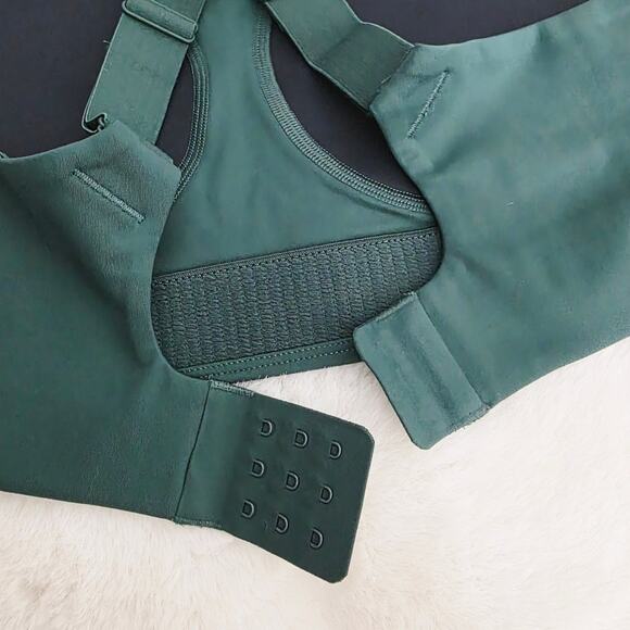 Girlfriend Collective Simone High Support Sports Bra Moss Green XL NWT - Picture 12 of 15